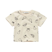 Sproet and Sprout Pear Tutti Frutti Print T-Shirt