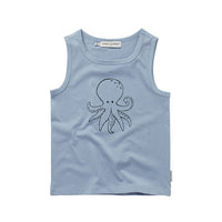Sproet and Sprout Sky Blue Octopus Print Tank Top