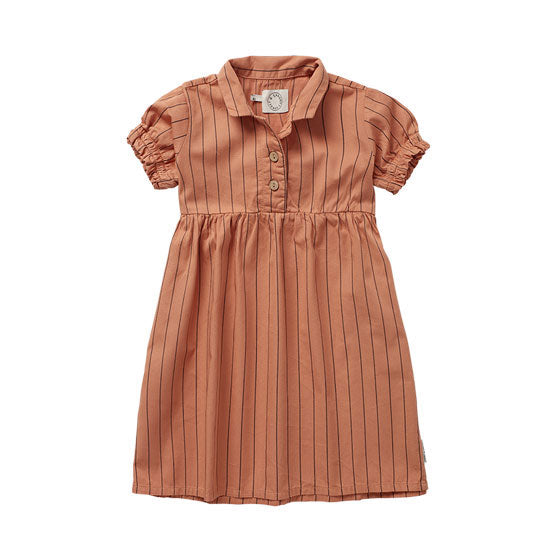 Sproet and Sprout Cafe Tutti Frutti Stripe Collar Dress