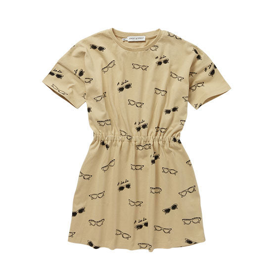 Sproet and Sprout Almond Shades Print T-Shirt Dress