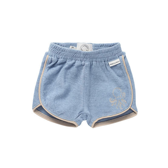 Sproet and Sprout Sky Blue Octopus Sport Shorts