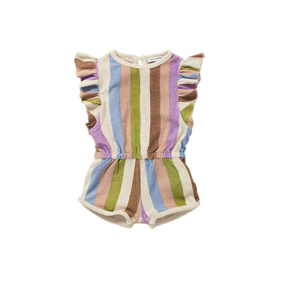 Sproet and Sprout Biscotti Stripes Jumpsuit