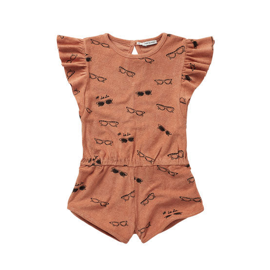 Sproet and Sprout Cafe Shades Print Jumpsuit
