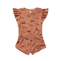 Sproet and Sprout Cafe Shades Print Jumpsuit