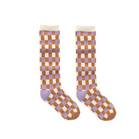 Sproet and Sprout Pear Check Print Socks