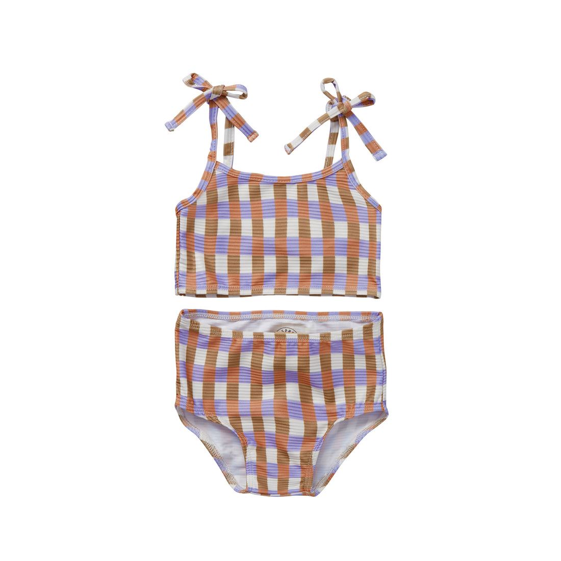 Sproet and Sprout Pear Check Print Bikini