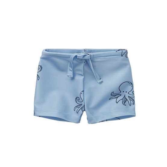 Sproet and Sprout Sky Blue Octopus Print Swim Shorts