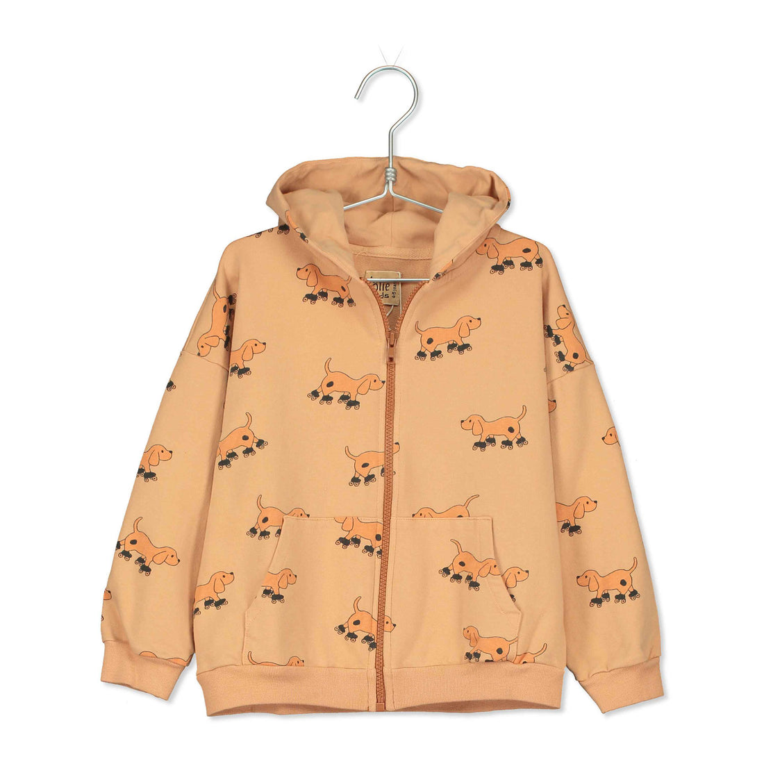 LotieKids Nude Dogs Hooded Sweatshirt