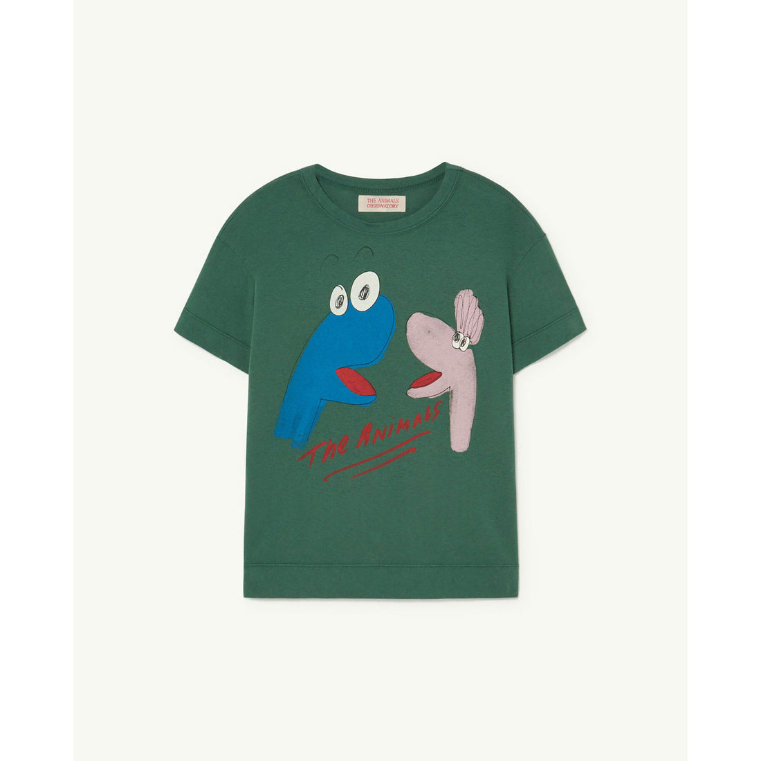 The Animals Observatory Deep Green Rooster Kids+ Tshirt