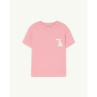 The Animals Observatory Pink Rooster Kids+ Tshirt