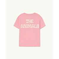 The Animals Observatory Pink Rooster Kids+ Tshirt