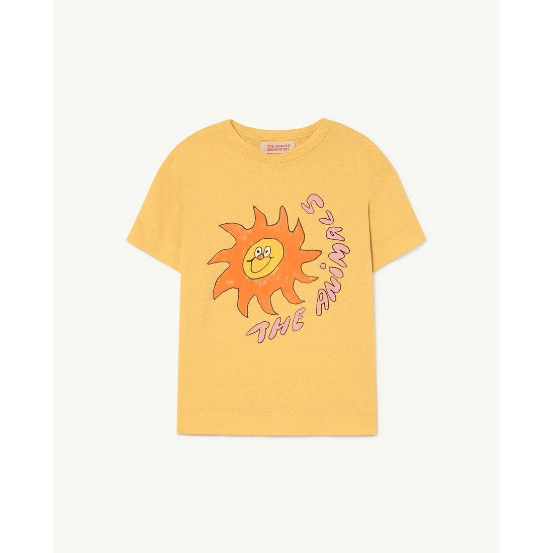 The Animals Observatory Yellow Rooster Kids+ Tshirt