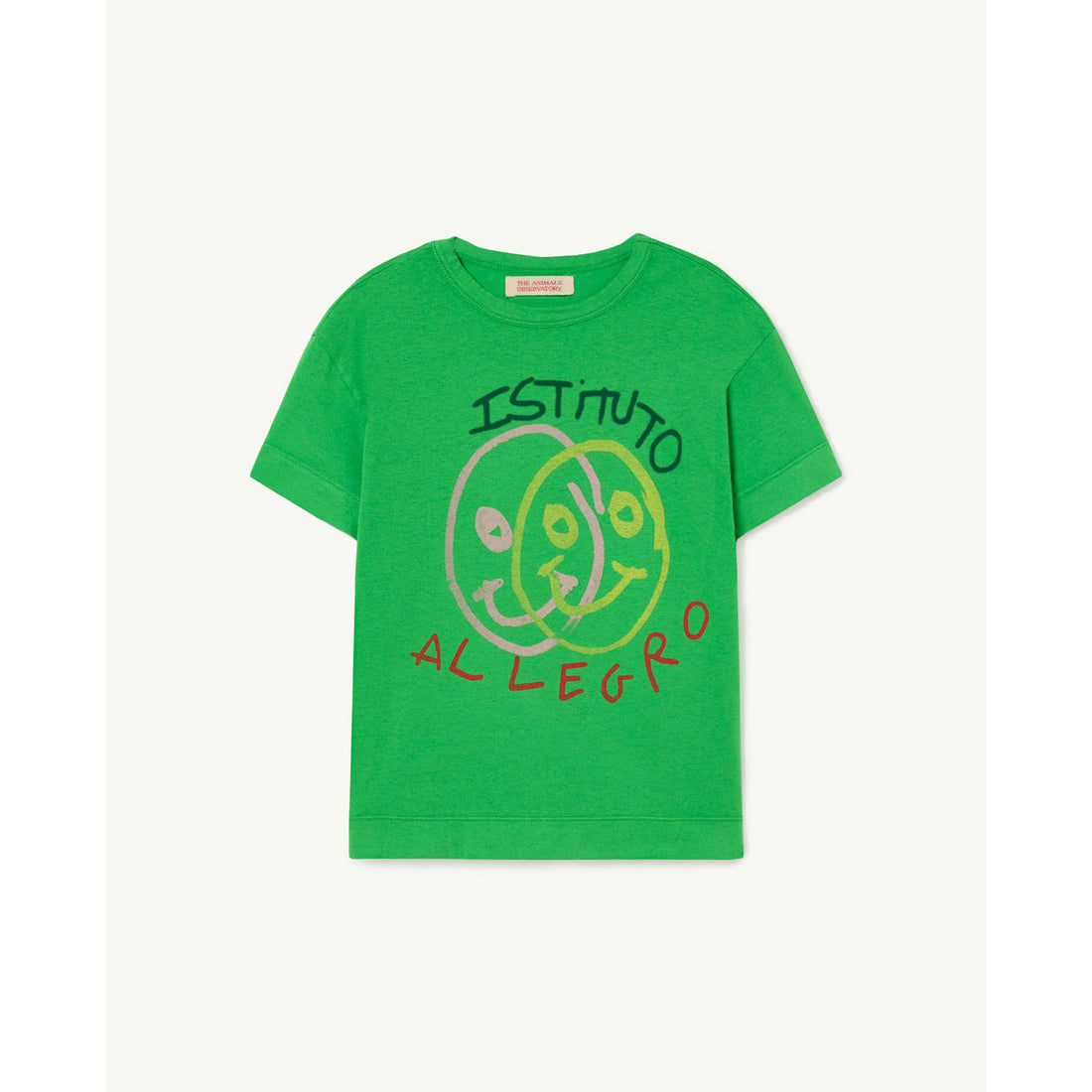 The Animals Observatory Green Allegro Rooster T-Shirt
