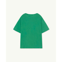 The Animals Observatory Green Rooster Oversize Kids+ Tshirt