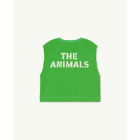 The Animals Observatory Green Stork T-Shirt