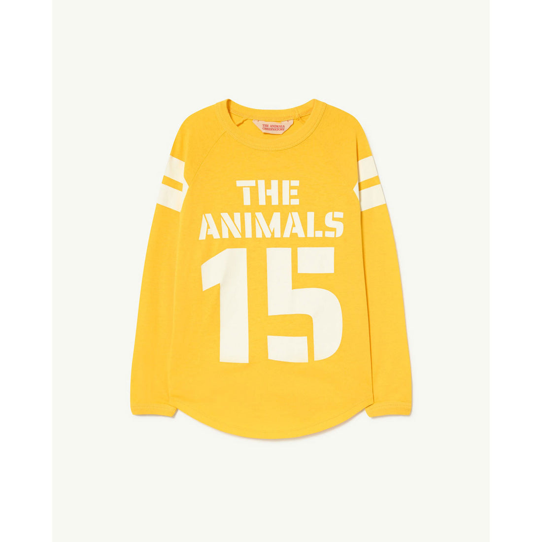The Animals Observatory Yellow Anteater Kids Tshirt