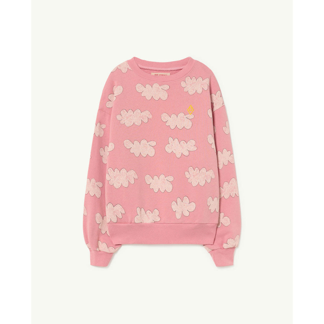 The Animals Observatory Pink Cloud Bear Sweatshirt