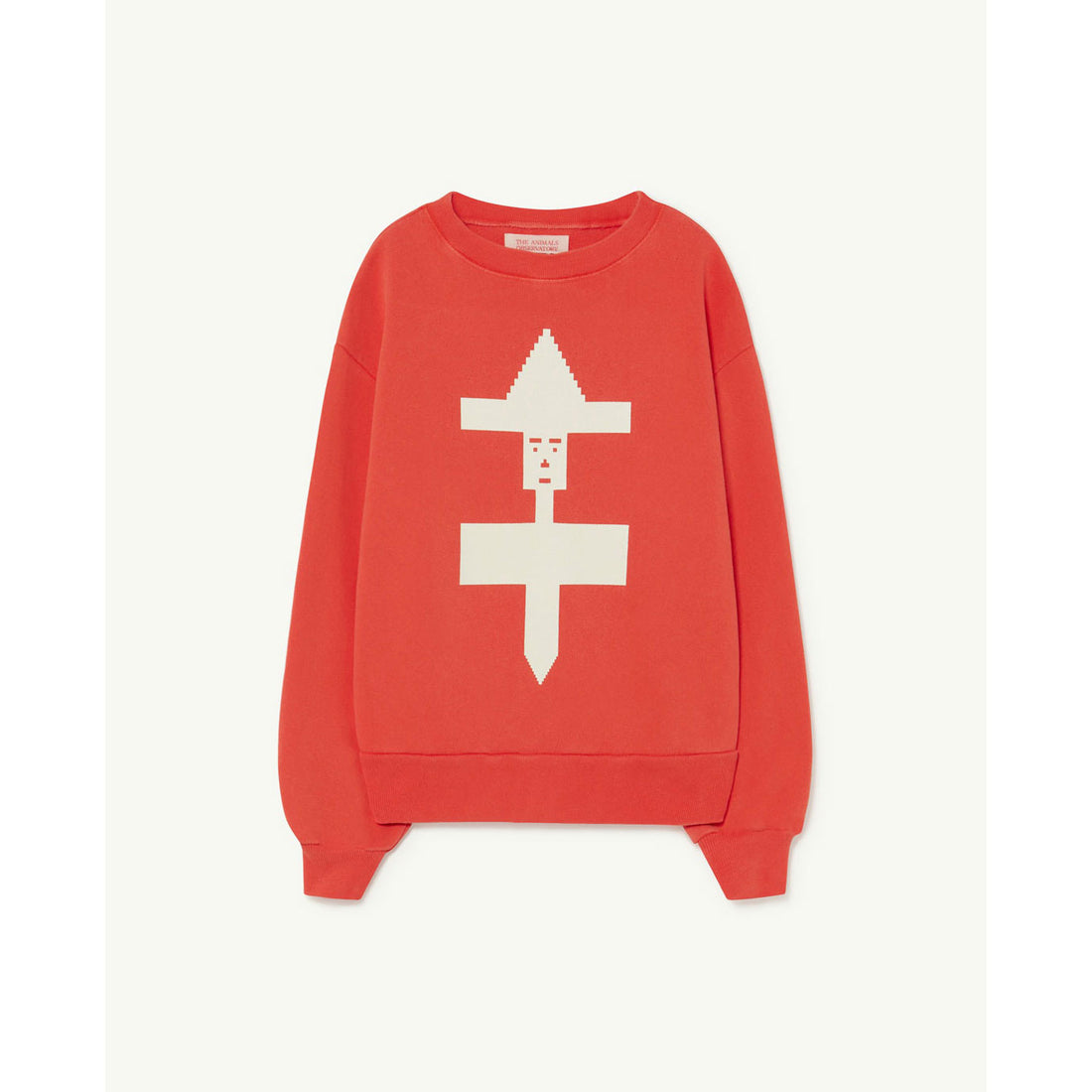 The Animals Observatory Red Bear Kids+ Sweatshirt