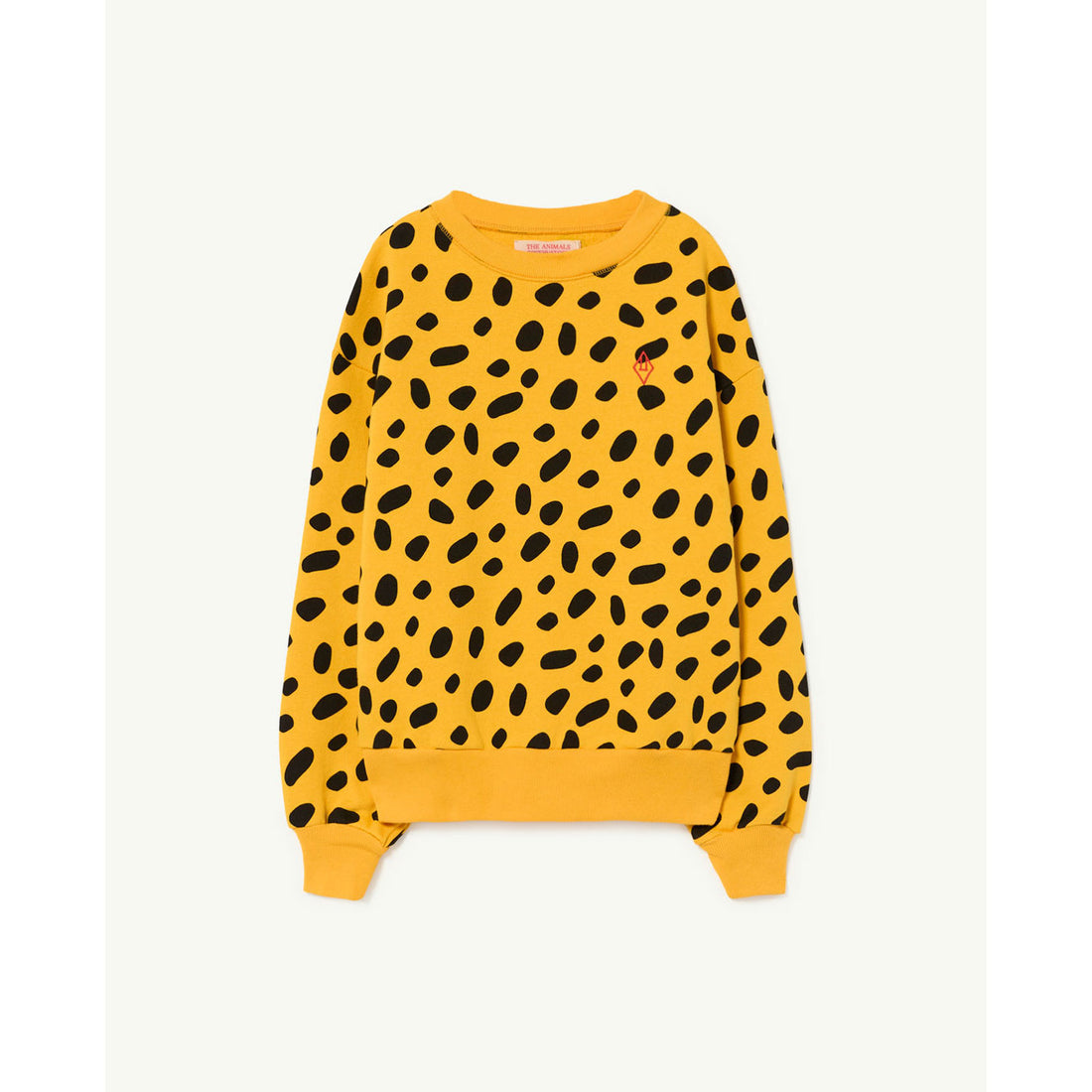 The Animals Observatory Yellow Spot Bear Sweatshirt