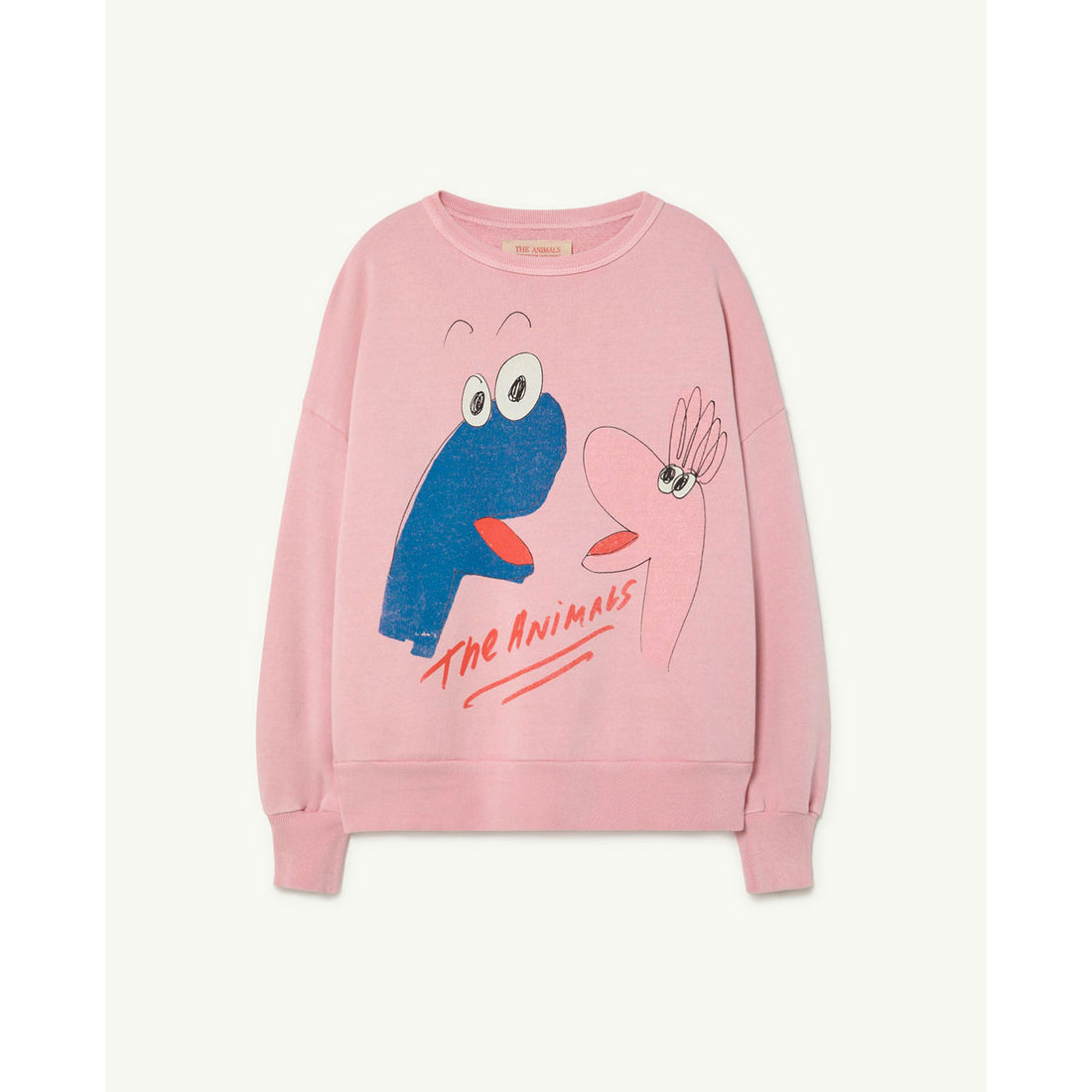 The Animals Observatory Pink Big Bear Kids+ Sweatshirt