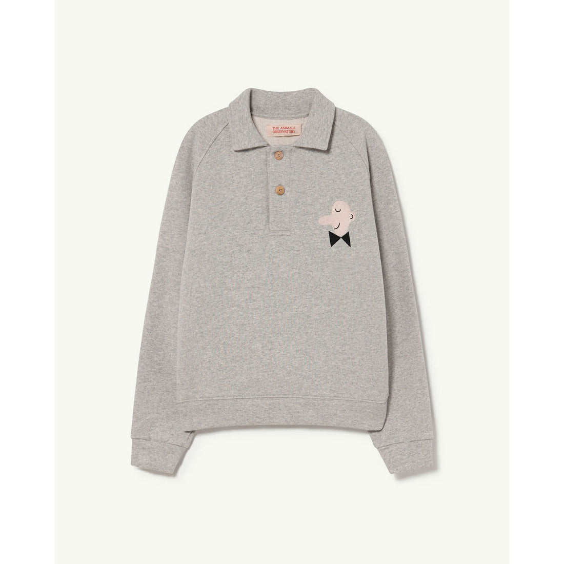 The Animals Observatory Grey Seahorse Kids+ Sweatshirt