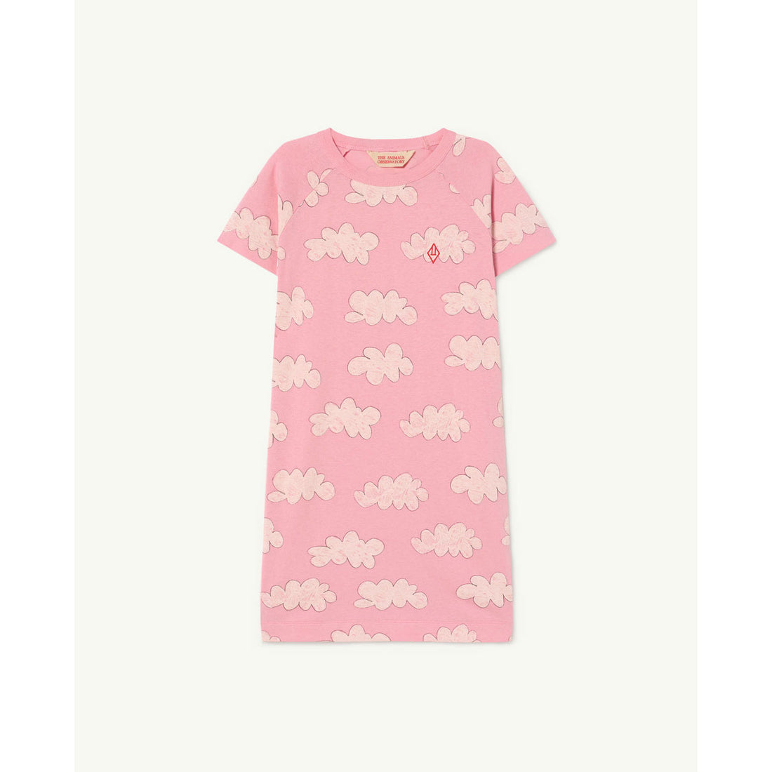 The Animals Observatory Pink Cloud Gorilla Dress