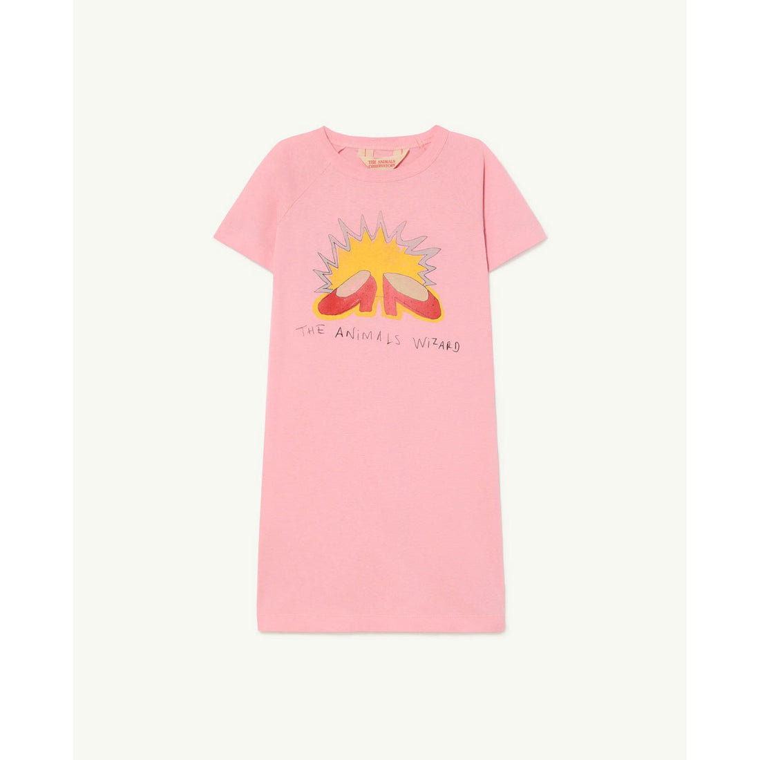 The Animals Observatory Pink Gorilla Kids Dress