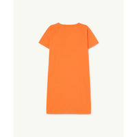 The Animals Observatory Orange Gorilla Kids Dress