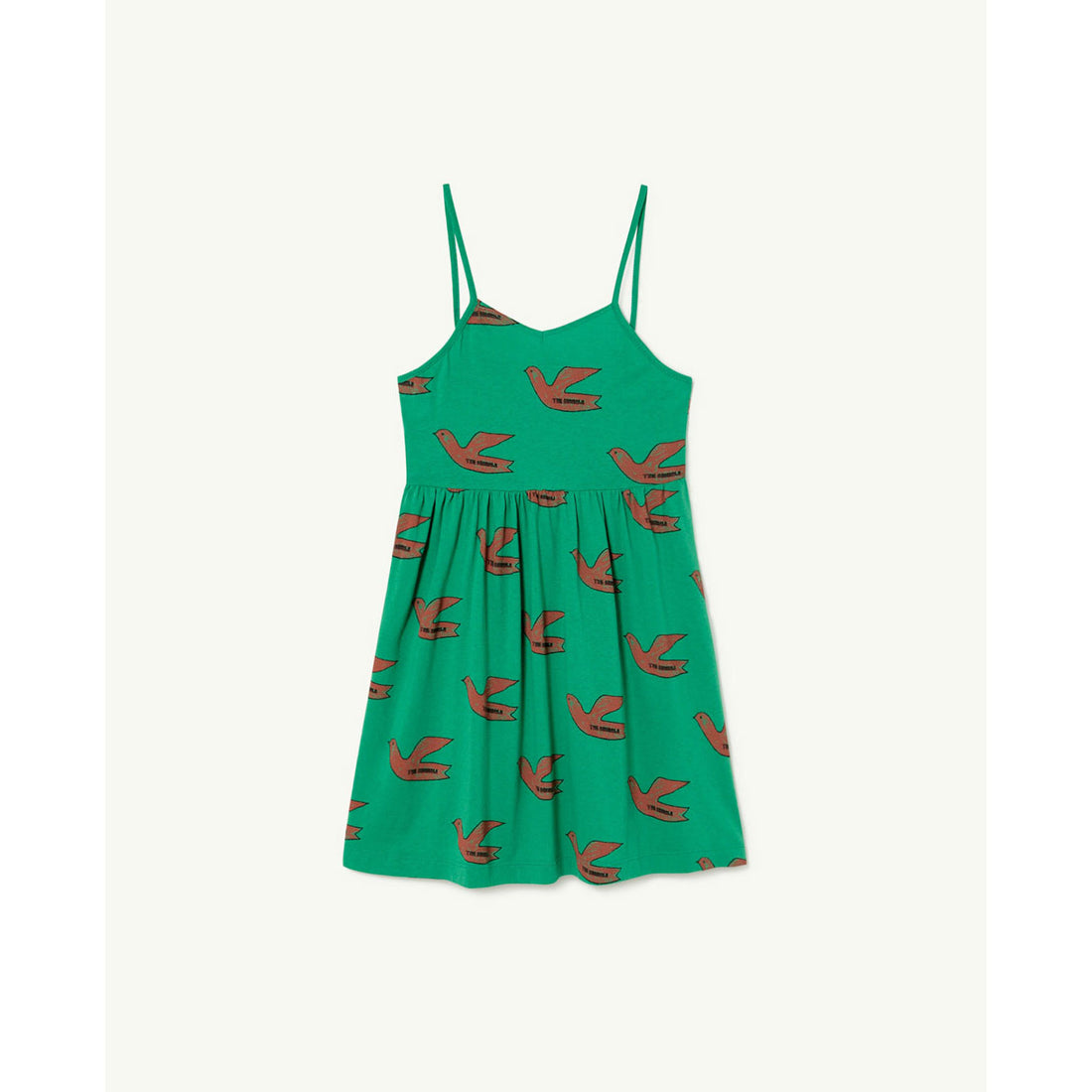 The Animals Observatory Green Otter Kids Dress
