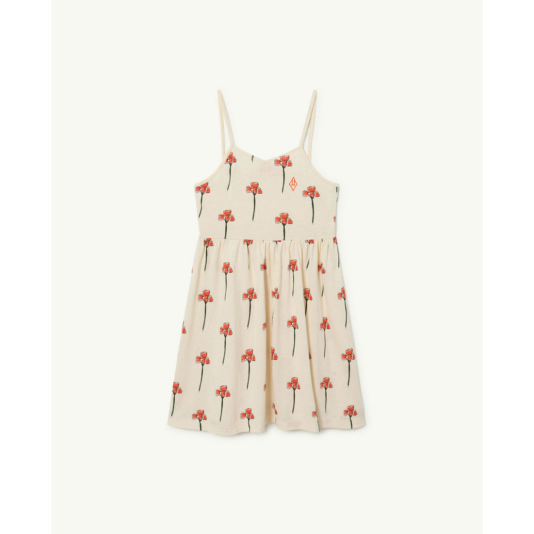The Animals Observatory White Otter Kids Dress