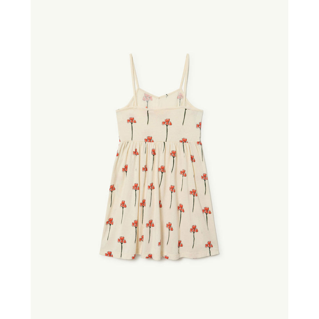 The Animals Observatory White Otter Kids Dress