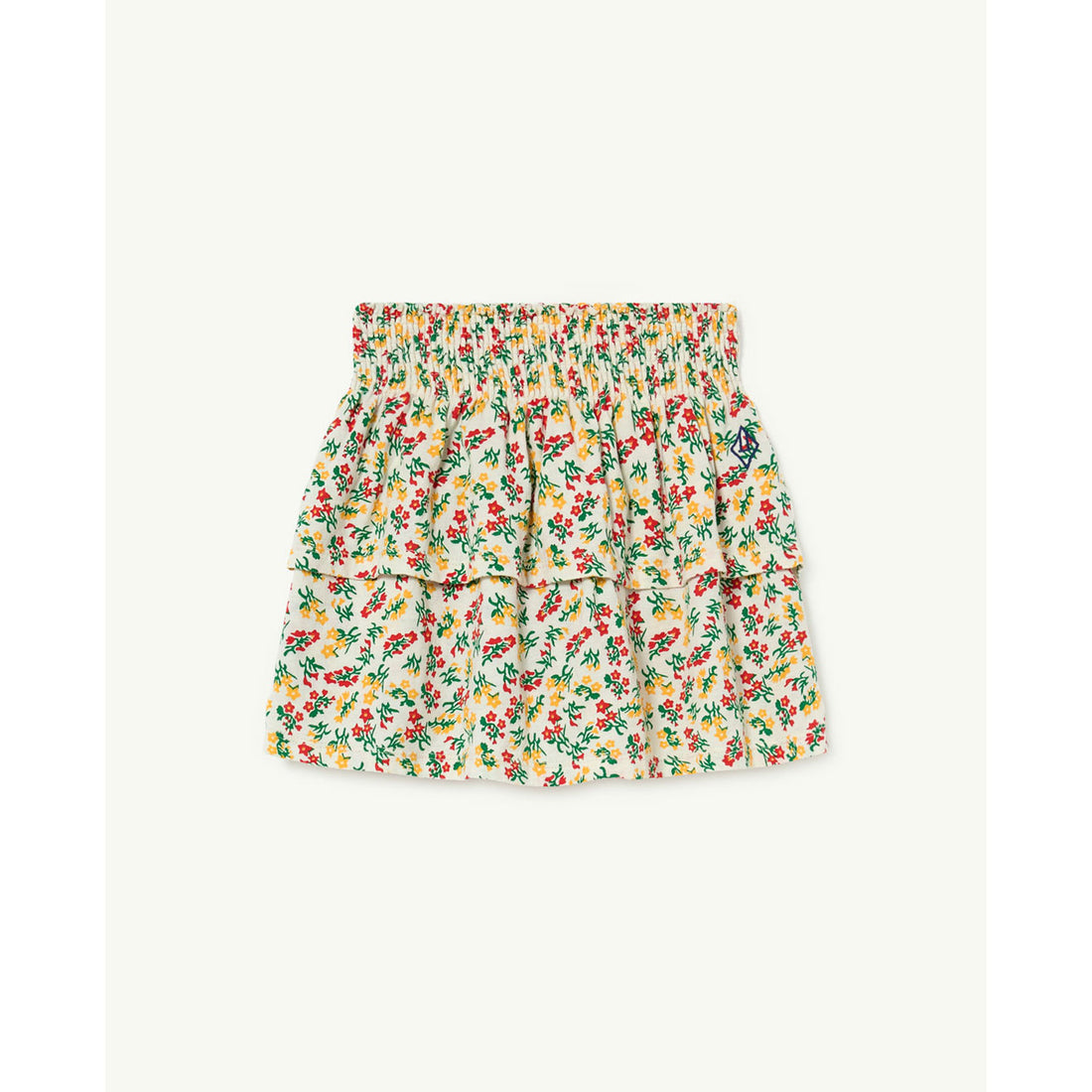 The Animals Observatory White Flower Kiwi Skirt