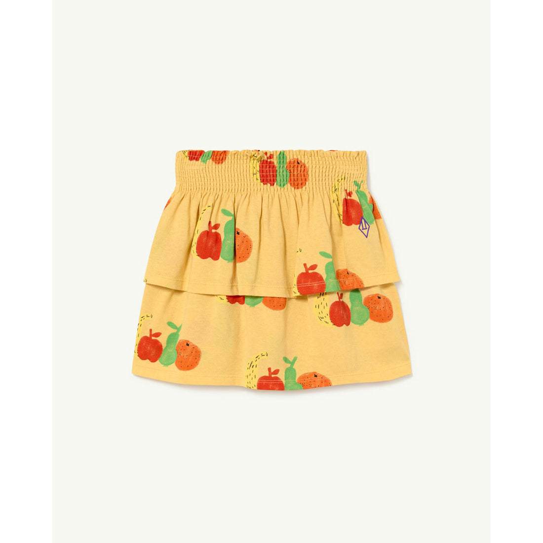 The Animals Observatory Yellow Kiwi Kids Skirt