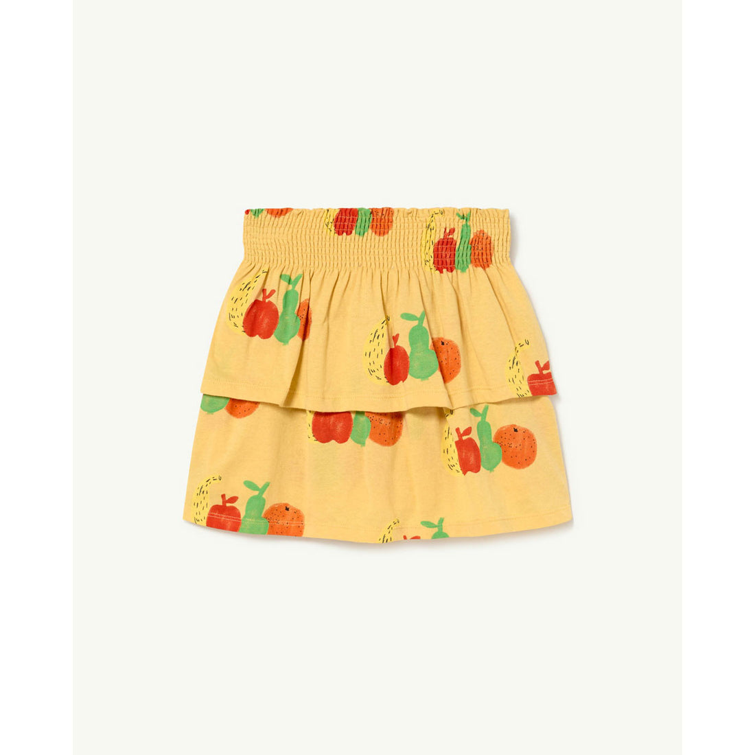 The Animals Observatory Yellow Kiwi Kids Skirt