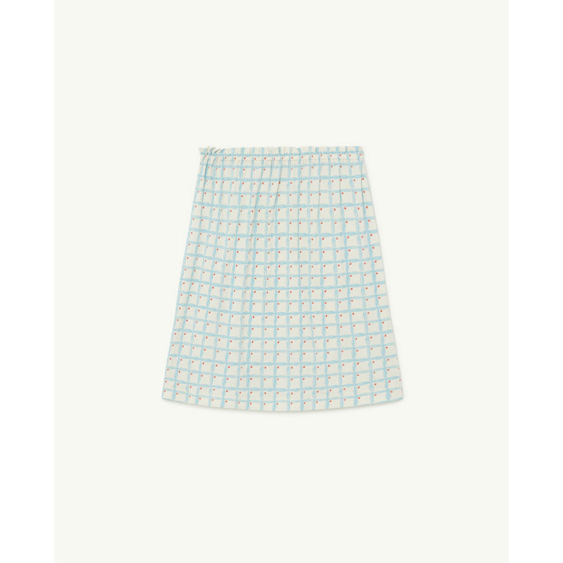The Animals Observatory White Stripes Kitten Kids Skirt