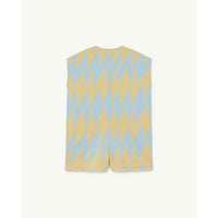 The Animals Observatory Blue Zig Zag Ape Jumpsuit