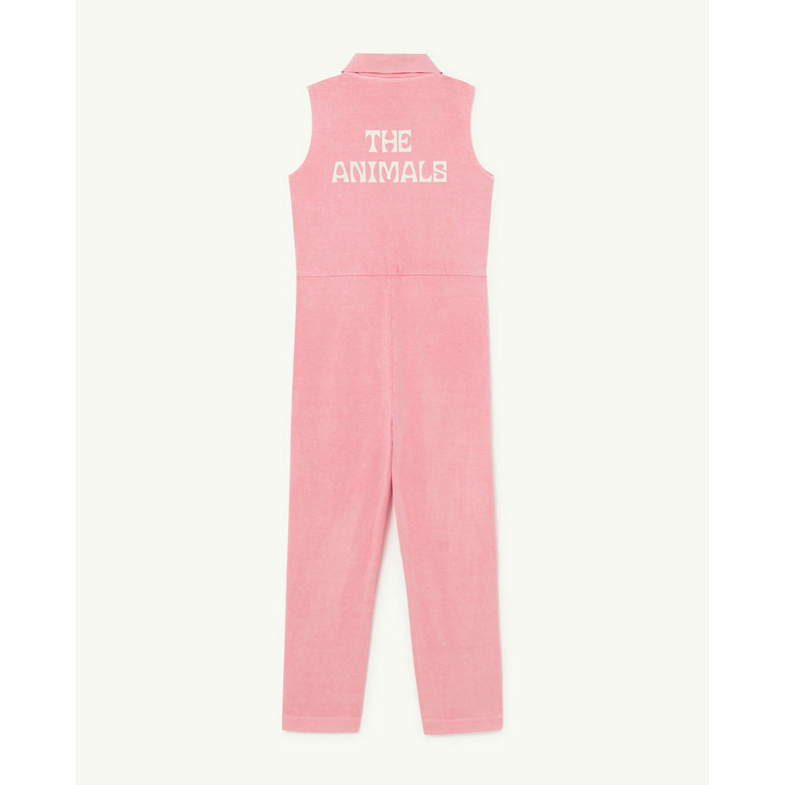 The Animals Observatory Pink Grasshopper Kids Jumpsuit