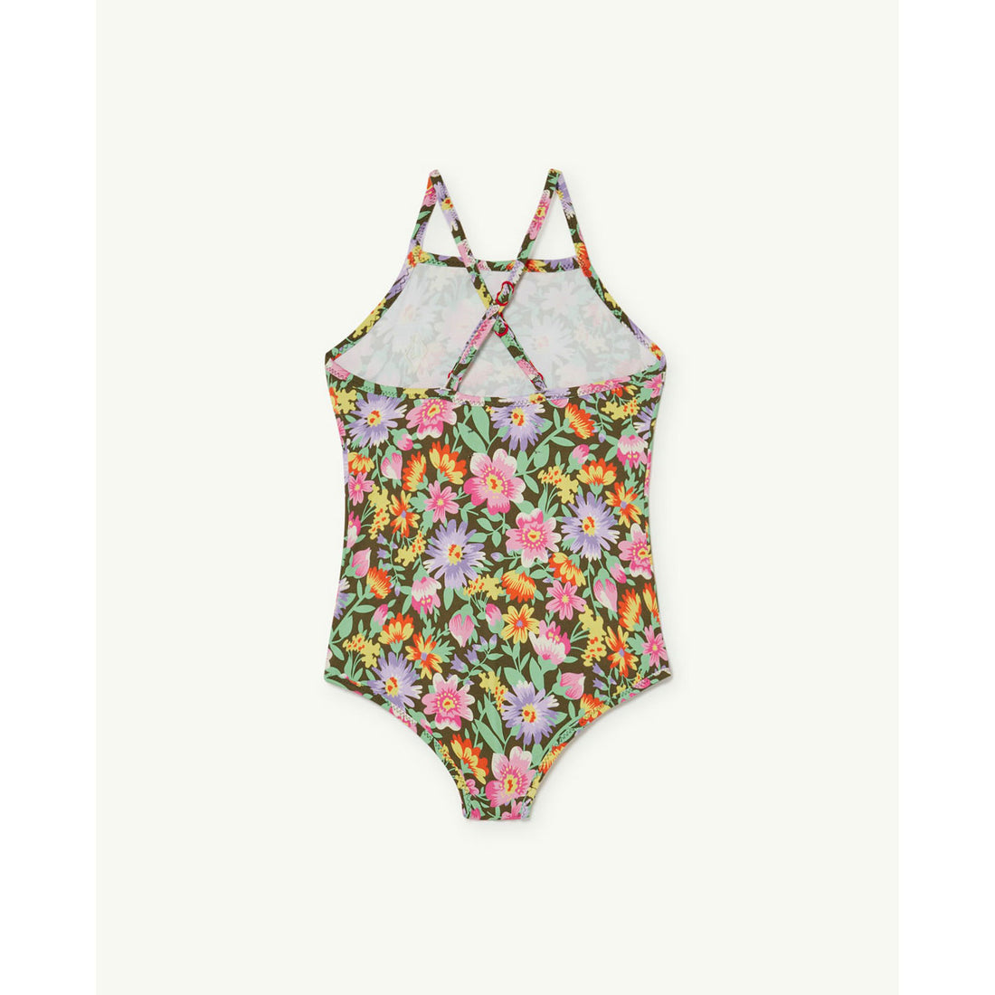 The Animals Observatory Deep Brown Trout Kids Swimsuit