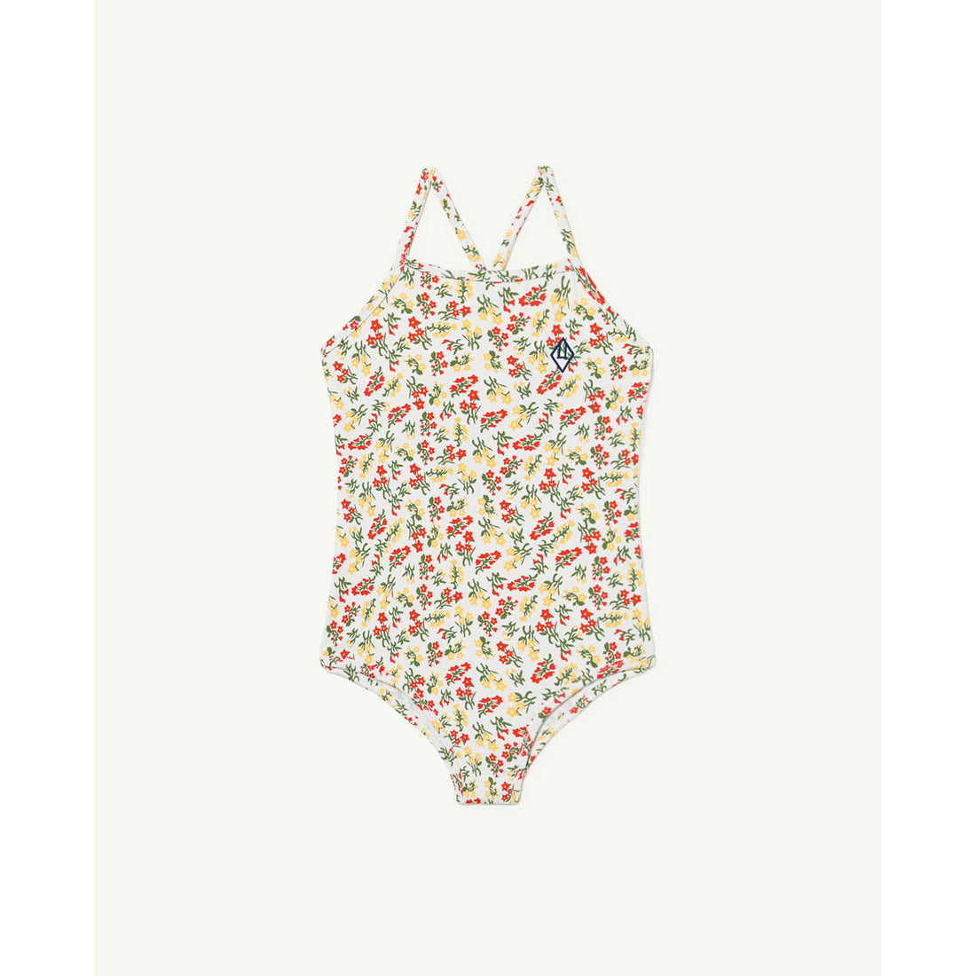 The Animals Observatory White Flower Trout Swimsuit