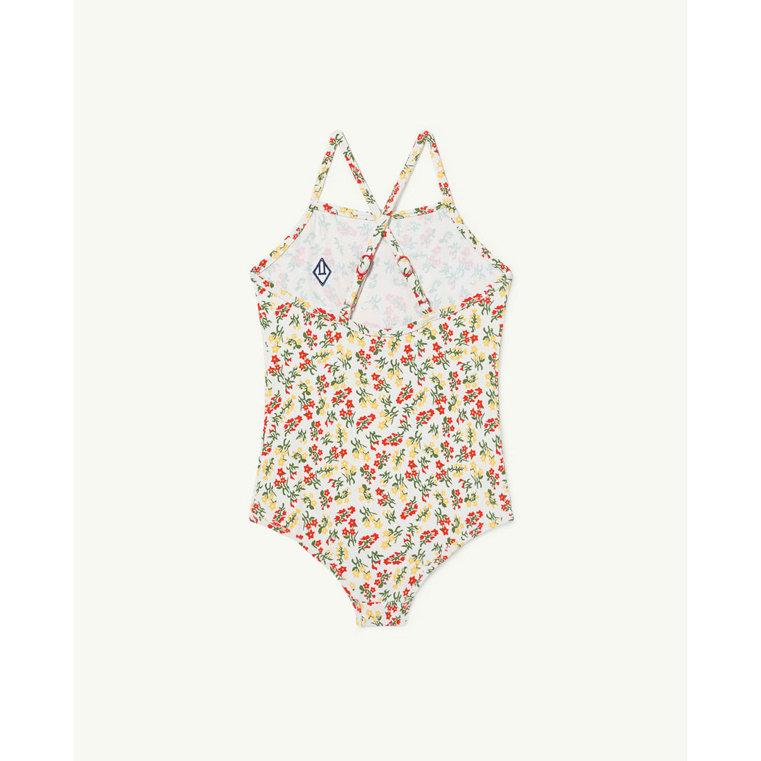 The Animals Observatory White Flower Trout Swimsuit