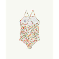 The Animals Observatory White Flower Trout Swimsuit