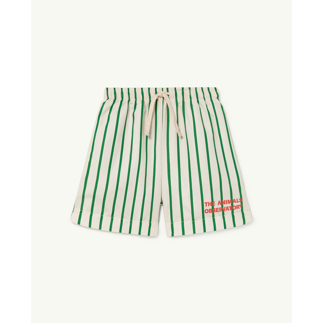 The Animals Observatory White Stripe Puppy Swimsuit