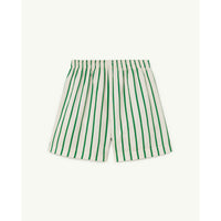 The Animals Observatory White Stripe Puppy Swimsuit