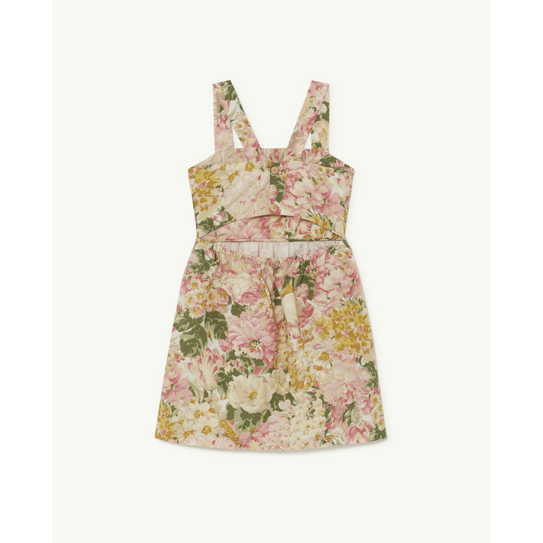 The Animals Observatory White Badger Kids Dress
