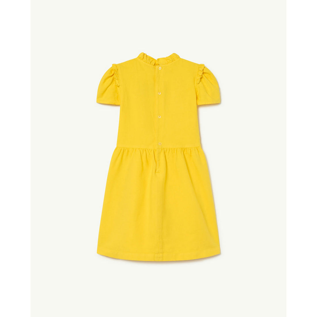 The Animals Observatory Yellow Tortoise Kids Dress