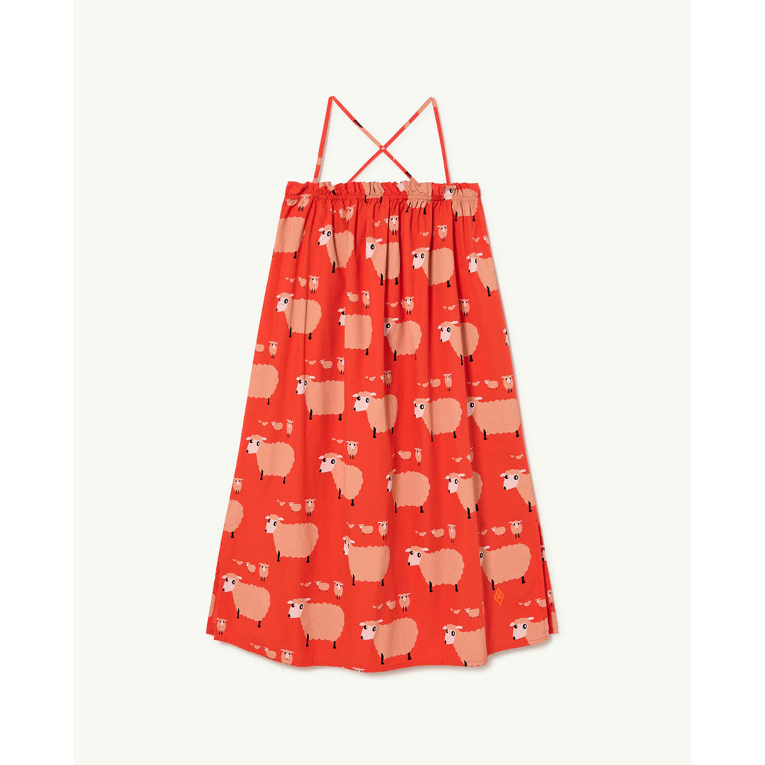 The Animals Observatory Red Jellyfish Kids Dress