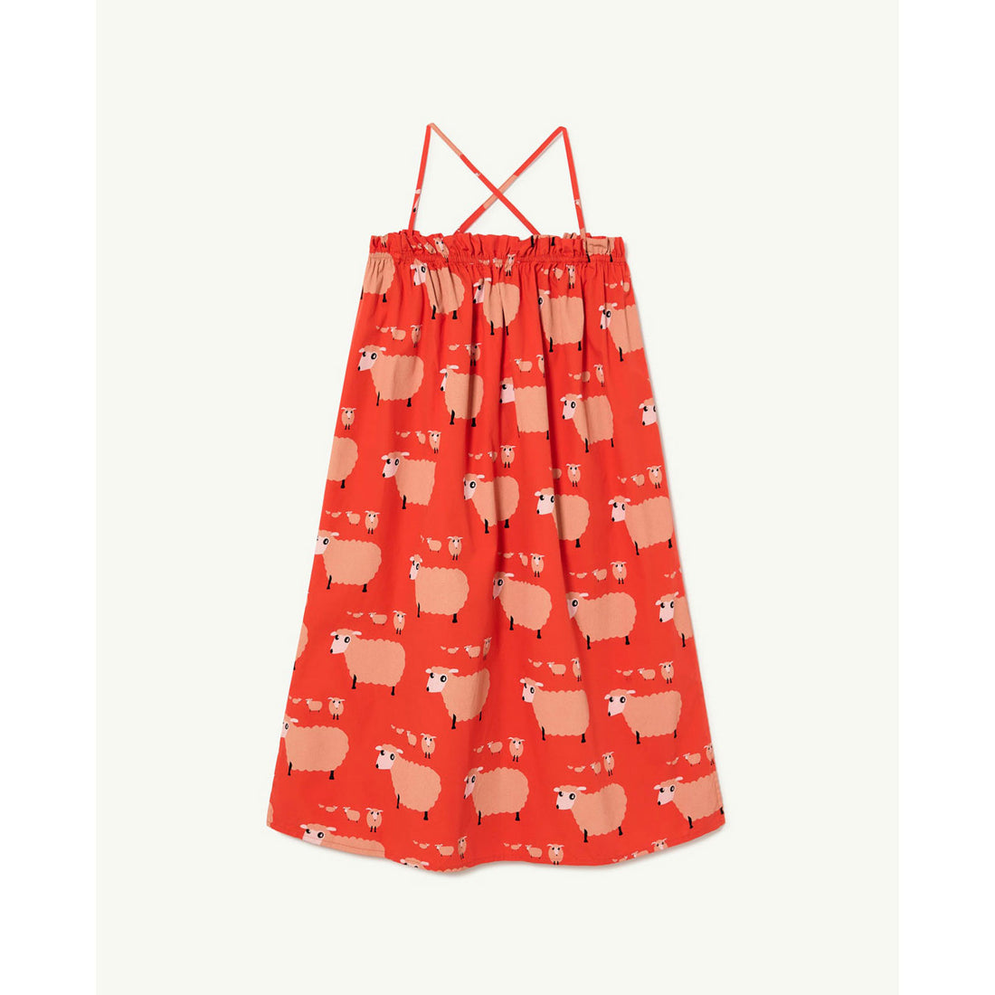 The Animals Observatory Red Jellyfish Kids Dress
