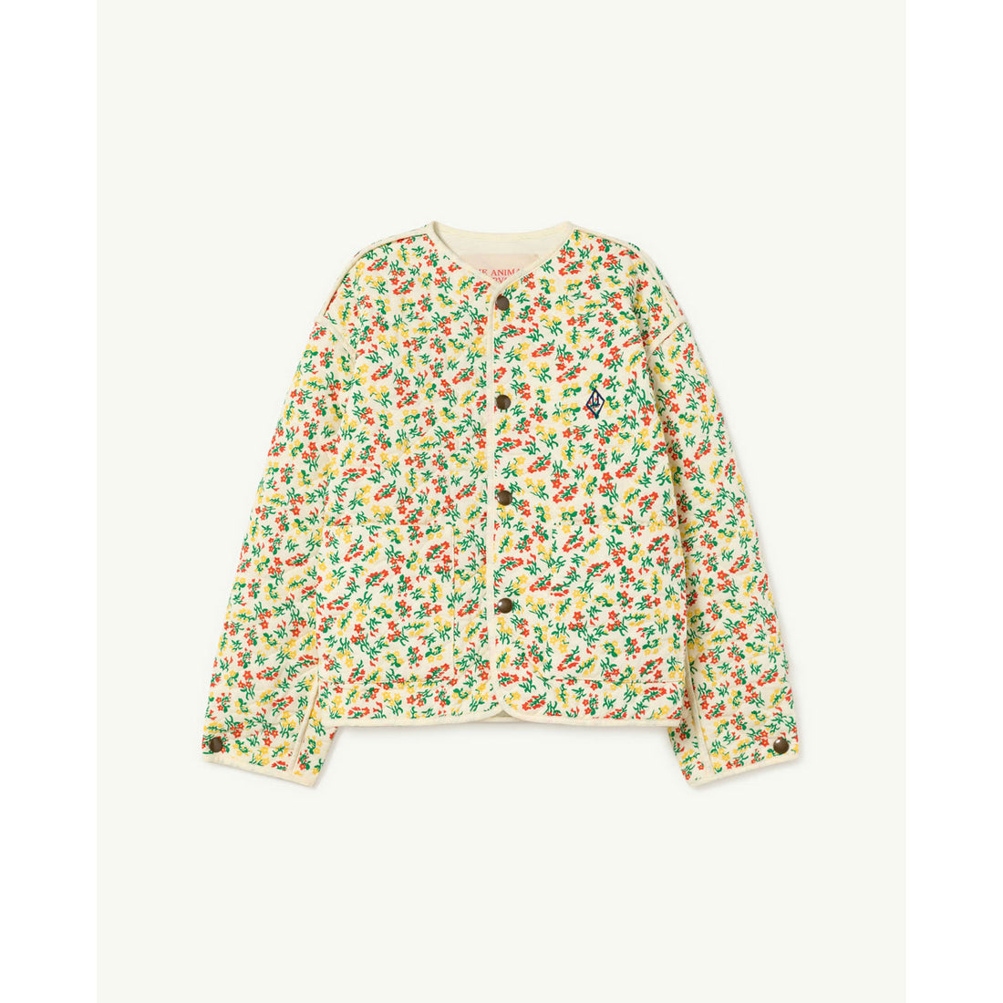 The Animals Observatory White Flower Starling Reversible Jacket