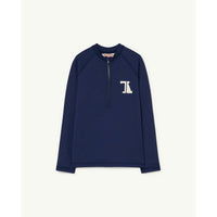 The Animals Observatory Deep Blue Deer Kids Tshirt