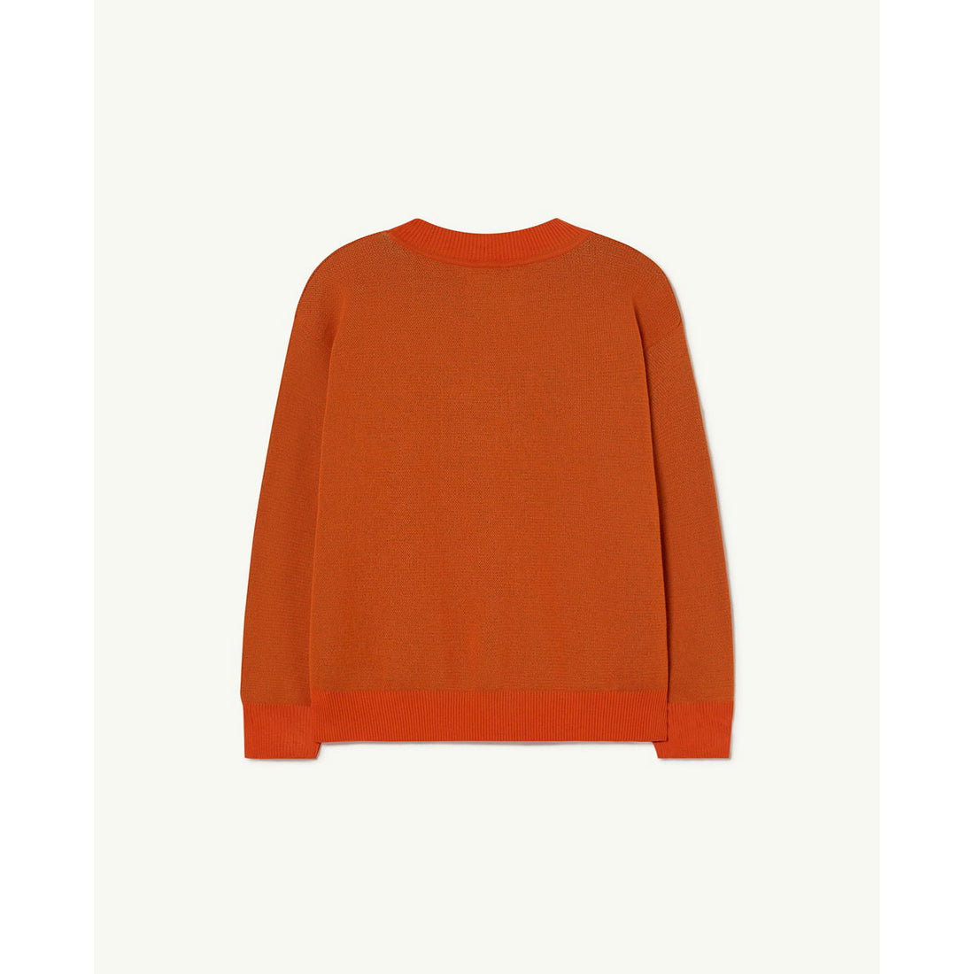 The Animals Observatory Orange Logo Bull Kids Sweater